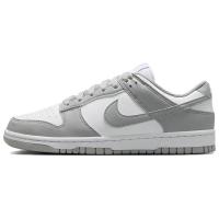 Nike Dunk Slip-Resistant Abrasion-Resistant Low-Top Скейтборд Кроссовки Женские Серый Белый
