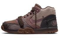 Travis Scott X CACT.US CORP X Nike Air Trainer 1 Пшеница MID Кроссовки для тренировок Унисекс Коричневый