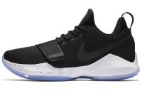 Nike PG 1 BLACK TIE Нескользящие Легкие Низкие Баскетбольные Кроссовки для Игры Мужские Черные Международная Версия