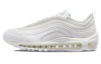 Nike Air Max 97 Амортизация Дышащий Легкий Низкий Верх Повседневные Беговые Кроссовки Женские Белые