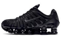 Nike Shox TL Series Устойчивые к истиранию Низкие повседневные городские кроссовки для бега Женские Черные