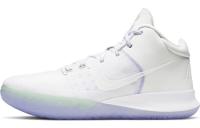 Nike Flytrap 4 EP MID Топ Баскетбольные кроссовки для игры Мужской Белый Фиолетовый Азиатская версия