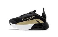 Nike Air Max 2090 Low Беговые кроссовки для малышей и детей раннего возраста Черный Золотой