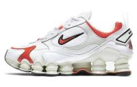 Nike Shox TL Series Нескользящие Легкие Низкие Повседневные Беговые Кроссовки Женские Белый Оранжевый