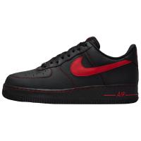 Nike Air Force 1 Дышащие Низкие Кроссовки для Скейтбординга Мужские Черные Красные