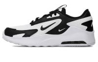 Nike Air Max Bolt Удобные Низкие Кроссовки для Беговых Занятий Детские Черно-Белые