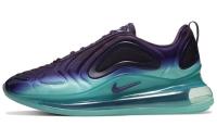 Nike Air Max 720 Амортизация Низкий Топ Спортивная Повседневная Обувь Мужская Фиолетово-Зеленая
