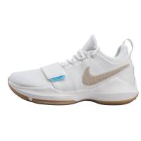 Nike PG 1 Grip Low Top Баскетбольные кроссовки Мужские Белые