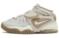 Nike Air Adjust FORCE 'Светлый костный' MID Топ Винтажные баскетбольные кроссовки Женские Белый Коричневый