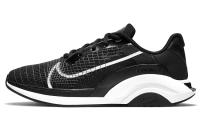 Nike SuperRep Wave противоскользящие устойчивые к истиранию низкие кроссовки для тренировок женские черно-белые