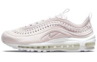 Nike Air Max 97 Vintage Устойчивые к истиранию Дышащие Низкие Повседневные Беговые Кроссовки Женские Розовые Белые Серые