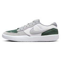 Nike SB Force 58 Текстиль Кожа Скейтбординг Кроссовки Мужские Серый Зеленый