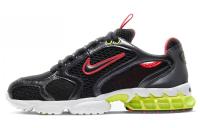 Nike Air Zoom Spiridon Cage 2 Амортизаторы Шок Резистентность к Сцеплению Низкий Топ Повседневный Женский Черный Красный