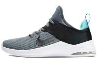 Nike Air Max Bella TR 2 Амортизация Дышащие Легкие Низкие Кроссовки для Тренировок Женские Серые Синие