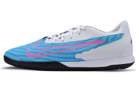 Nike IC In Амортизирующие Противоскользящие Устойчивые к износу Футбольные бутсы Мужские Синие Белые