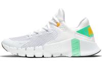 Nike Амортизация Противоскользящие Устойчивые к истиранию Низкие Кроссовки для тренировок Женские Белые