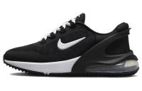 Nike Air Max 270 Амортизация Устойчивость к истиранию Дышащие Низкие Кеды для Детей Лайфстайл Черный Белый