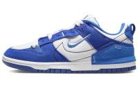 Nike Dunk Disrupt 2 Перерабатываемый материал Низкие кеды для скейтбординга Женские Белый Синий