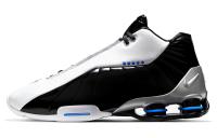 Nike Shox BB4 Series Нескользящие Легкие MID Баскетбольные Кроссовки Унисекс Черный Белый Синий