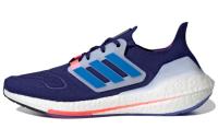 Adidas Ultraboost 22 противоскользящие устойчивые к истиранию дышащие низкие беговые кроссовки унисекс темно-синий