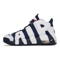 Nike Air More Uptempo Синтетическая кожа противоскользящий устойчивый к истиранию дышащий высокий топ