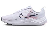 Nike Downshifter 12 Амортизация Устойчивость к истиранию Дышащий Низкий Топ Повседневные Беговые кроссовки Женские Белый Розовый