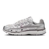 Nike P 6000 противоскользящие низкие повседневные городские кроссовки для бега женские серебристо-белые