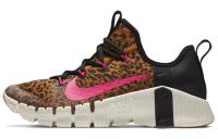 Nike Free Metcon Амортизация Противоскользящие Легкие Низкие Кроссовки для тренировок Женские Красные