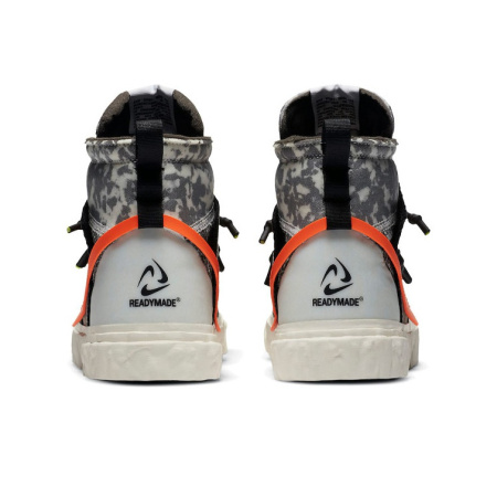 READYMADE X Nike Blazer Многоцветный MID Скейтборд Кроссовки Унисекс Черный Оранжевый