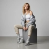 Nike Air Max 90 Low Топ Повседневные беговые кроссовки Женские Серебряные