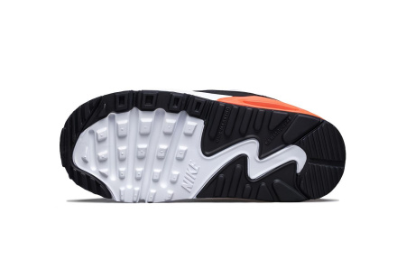 Nike Air Max 90 Toggle MID Детская обувь Серый Белый Оранжевый для малышей и детей дошкольного возраста