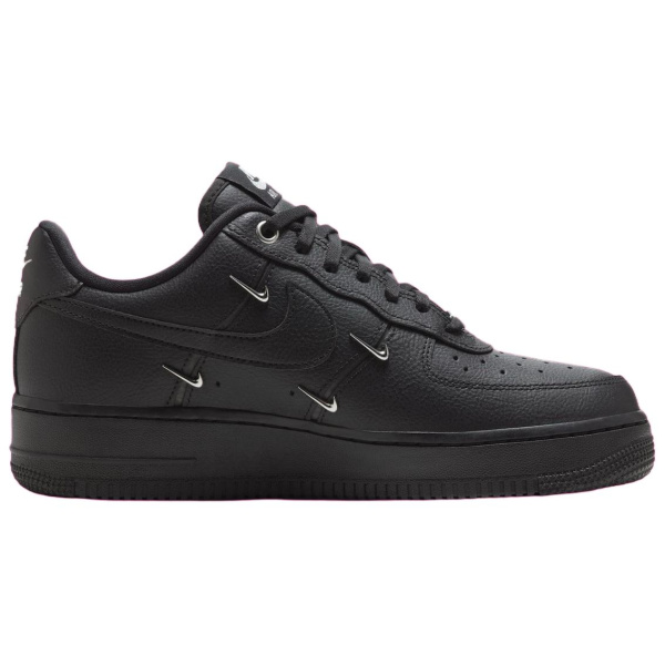 Nike Air Force 1 Low Женские Низкие Кроссовки для Скейтбординга Женские Черные