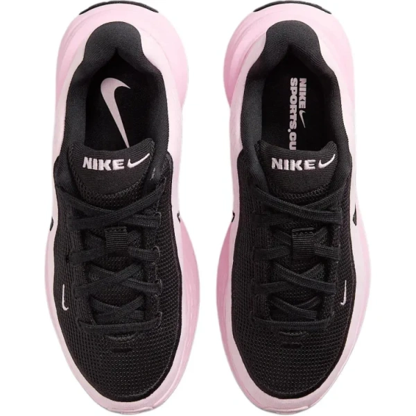 Nike Uplift SC Ткань Противоскользящая Устойчивая к истиранию Низкий Верх Детская Беговая Обувь Розовый Черный Детская