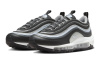 Nike Air Max 97 Кожа Удобные Устойчивые к истиранию Дышащие Низкие Кеды для Детей Lifestyle Черные Серые Подростковые