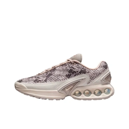 Nike Air Max DN Устойчивые к истиранию Низкие Беговые кроссовки Женские Бежево-розовые Коричневые