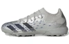Adidas Predator Freak .3 TF Шипы Твердый грунт Искусственный шипы Баланс Футбольные бутсы Мужские Серебристо-серый