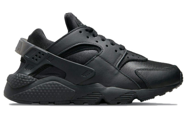 Nike Air Huarache Low Беговые кроссовки Женские Черный Warrior