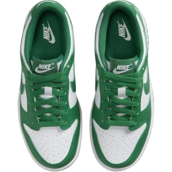 Nike Dunk Синтетическая кожа противоскользящий устойчивый к истиранию низкий верх детские скейтбординги