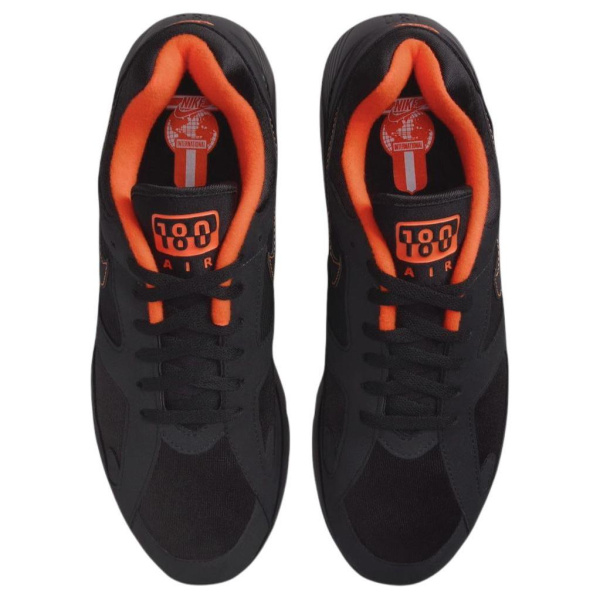 Nike Air Max 180 Low Повседневная обувь Унисекс Черный Красный