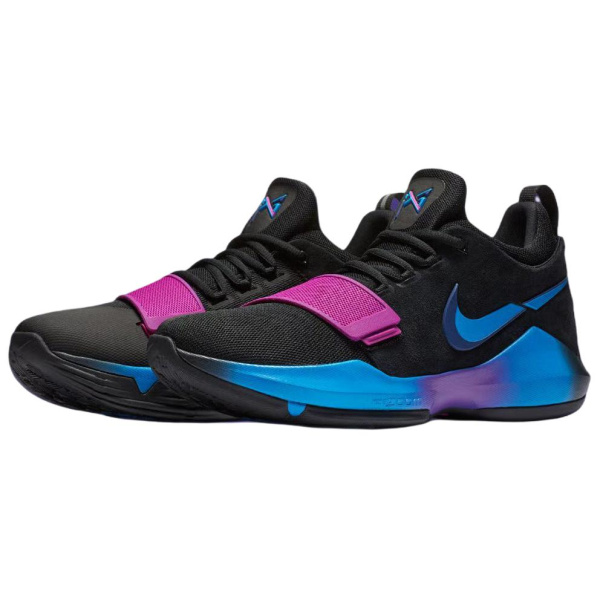 Nike PG 1 Grip Баскетбольные кроссовки Мужские Черные