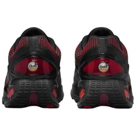 Nike Air Max Dn Дышащая Поддержка Низкий Топ Повседневная Беговая Обувь Унисекс Черный Красный