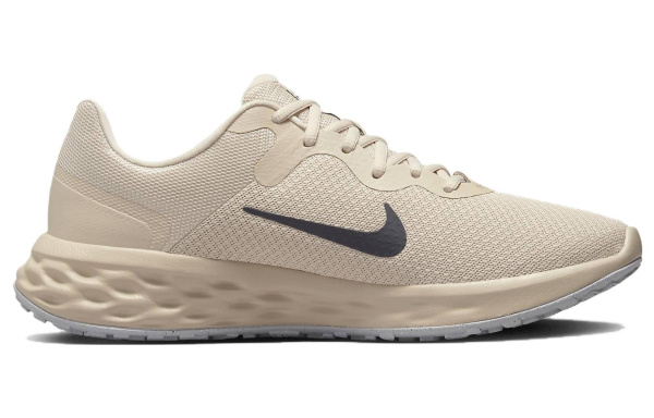 Nike REVOLUTION 6 Амортизация Дышащий Низкий Верх Повседневные Беговые Кроссовки Мужские Умбра