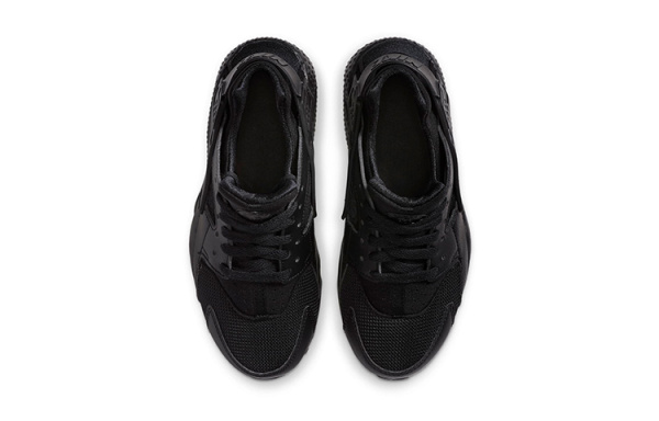 Nike Huarache Run Черный воин Амортизация Противоскользящий Дышащий Покрытие Легкий Отскок Низкий Топ Повседневный