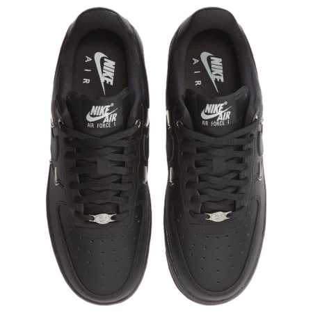Nike Air Force 1 Low Женские Низкие Кроссовки для Скейтбординга Женские Черные