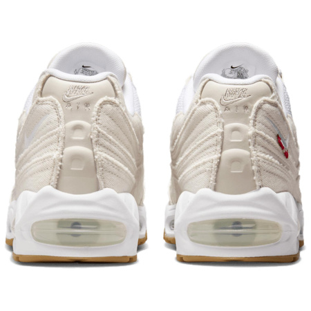 Levi's X Nike Air Max 95 Устойчивые к истиранию низкие беговые кроссовки унисекс бежевого цвета
