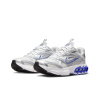 nike Zoom Air Fire Шокабойеры Противоскользящие Устойчивые к истиранию Низкий Топ Беговые кроссовки Женские Серебряный Синий