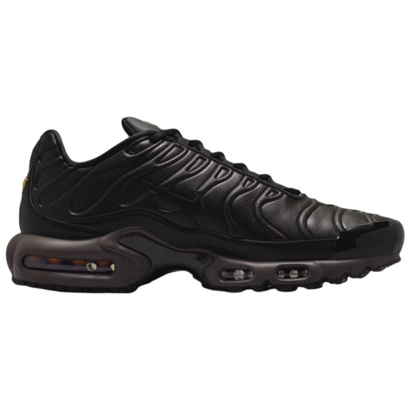 Nike Air Max Plus Устойчивые к истиранию низкие беговые кроссовки унисекс черные