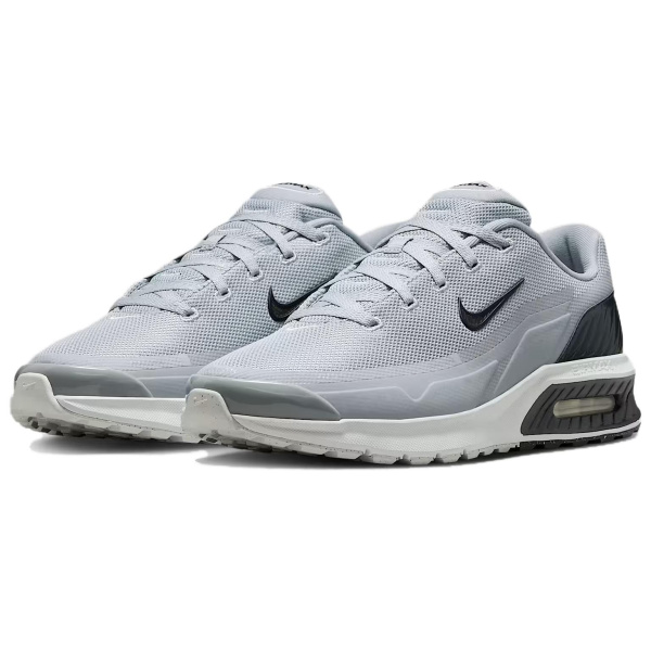 Nike Air Max BIA Амортизация Износостойкие Низкие Беговые Кроссовки Мужские Темно-Серый Дым