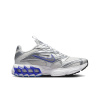 nike Zoom Air Fire Шокабойеры Противоскользящие Устойчивые к истиранию Низкий Топ Беговые кроссовки Женские Серебряный Синий