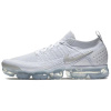 Nike VaporMax Flyknit 2 Комфортный Низкий Топ Воздушная Подушка Повседневные Беговые Кроссовки Мужские Белые